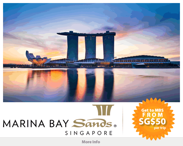 Marina Bay Sands Singapore January 2015 Limousine Promotion